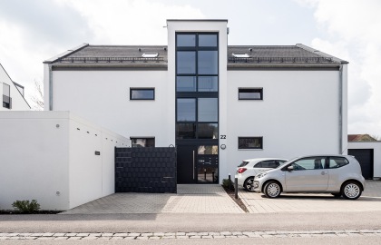 Neubau Wohnhäuser Dinkelscherben 1